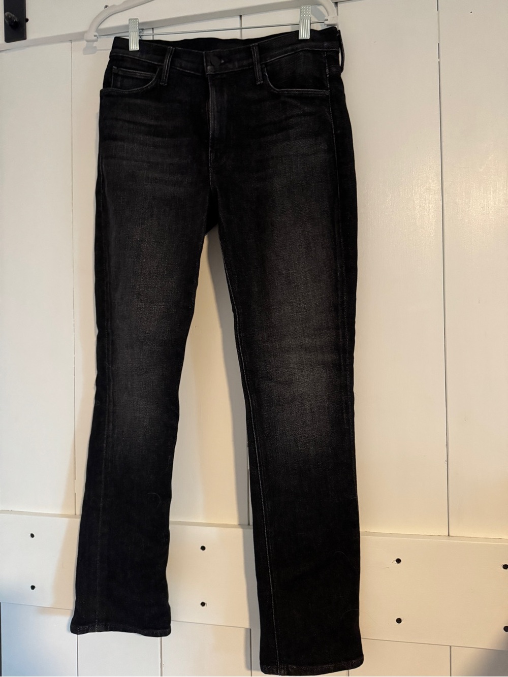 NWOT-MOTHER Dazzler Black Jeans mid rise 28